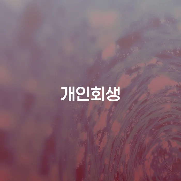 파산신청비용 빚독촉 채무조정제도를 이용
