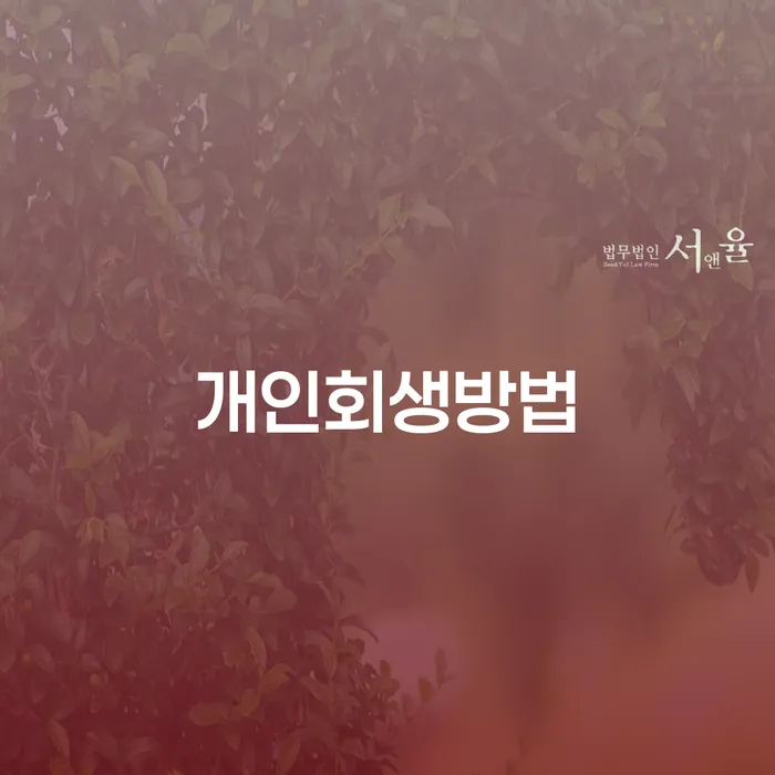 개인회생방법 개인회생으로 방법 추전하는 사무소