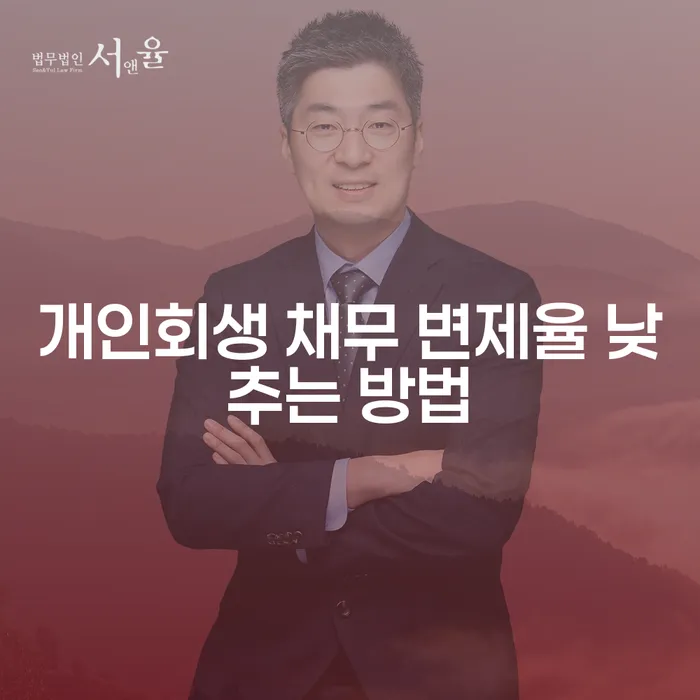 개인회생 채무 변제율을 낮추는 효과적인 방법은 무엇일까요?