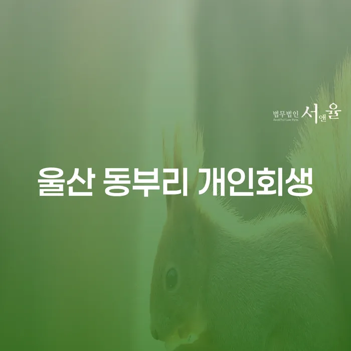 울산 동부리 개인회생: 빚 독촉에서 벗어나는 방법은 무엇일까?