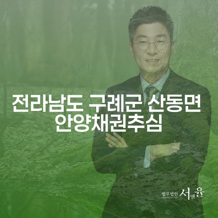 전라남도 구례군 산동면 안양채권추심, 꼭 알아야 할 저당권의 모든 것